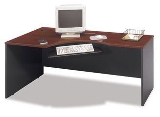 Left Corner Section- Series C Hansen Cherry Collection - Bush Office Furniture - WC24432