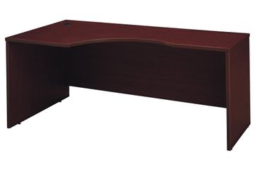 Left Corner Section- Series C Mahogany Collection - Bush Office Furniture - WC36732