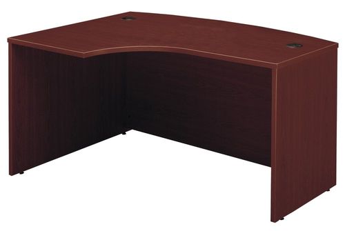 Left Side Bow Desk- Series C Mahogany Collection - Bush Office Furniture - WC36733