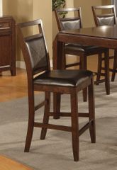 Lenox 24" Bar Stool (Set of 2) in Medium Brown - Coaster - 102169-SET