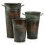 Leva Copper Verdigris Vase (Set of 3) - IMAX - 44122-3