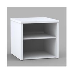 Liber-T Open Media Storage Unit - Nexera Furniture