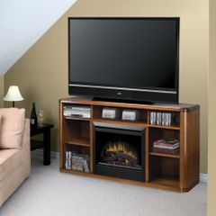 Logan Media Electric Fireplace - Dimplex - DFP4974BW