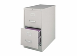 Lorell 2-Drawer Vertical File Cabinet - Putty - LLR60196