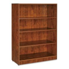 Lorell 4-Shelf Cherry Bookcase - LLR69499