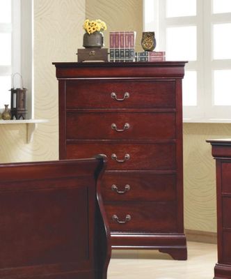 Louis Philippe 5 Drawer Chest - 203975