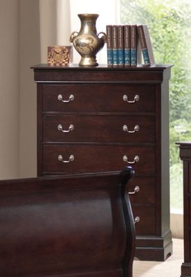 Louis Philippe Style Chest with Hidden Storage - 203985N