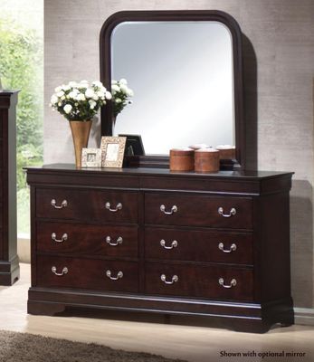 Louis Philippe Style Dresser with Hidden Storage - 203983N