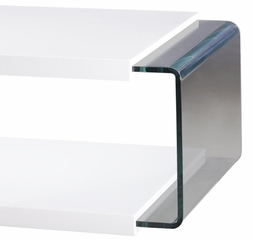 Luna Coffee Table - Bellini Modern Living - LUNA-WHT
