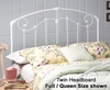 Maddie Twin Size Metal Headboard - 325-34