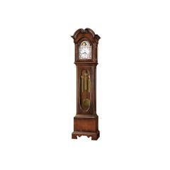 Madilyn Grandfather Clock - Distressed Hampton Cherry - Howard Miller