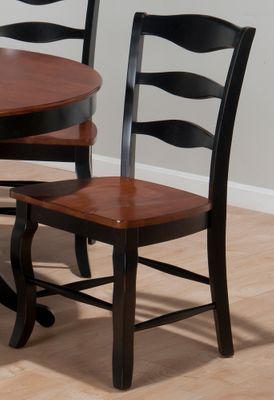 Madison County Brown / Charcoal Lexington Chair - Set of 2 - 841-278KD
