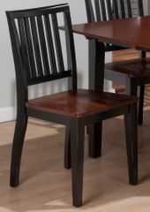 Madison County Brown / Charcoal Salem Chair - Set of 2 - 841-461KD