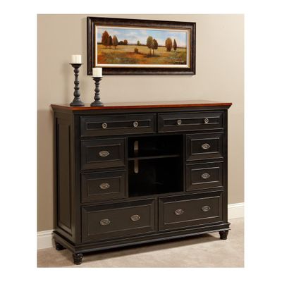 Madison HD Chest Black and Cherry - Largo - LARGO-ST-B1251A-28