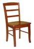 Madrid Ladderback Chair (Set of 2) in Cottage Oak - C48-2P