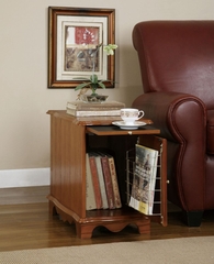 Magazine Cabinet Table - "Nostalgic Oak" - Powell Furniture - 843