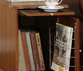 Magazine Cabinet Table - "Nostalgic Oak" - Powell Furniture - 843