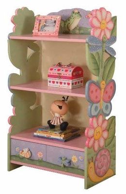 Magic Garden Children's Book Shelf - Teamson - W-7500A