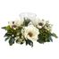 Magnolia Candelabrum Silk Flower Arrangement - Nearly Natural - 4794