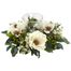 Magnolia Candelabrum Silk Flower Arrangement - Nearly Natural - 4794