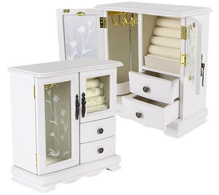 Magnolia Jewelry Box with Doors - JBQ-CL553