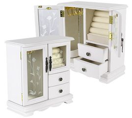 Magnolia Jewelry Box with Doors - JBQ-CL553