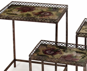 Maniera Nesting Tables (Set of 3) - IMAX - 12204-3