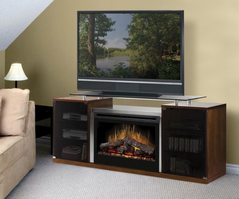 Marana Media Electric Fireplace in Cherry - Dimplex - SAP-500-C