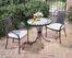 Marble Bistro Table and 2 Laguna Dining Arm Chairs - Home Styles - 5605-340