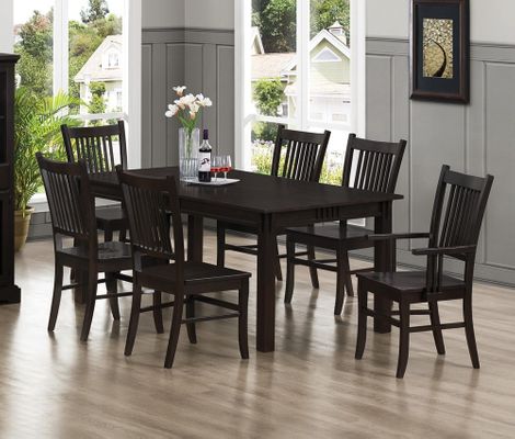 Marbrisa 7 Piece Mission Style Dining Set  - 103551