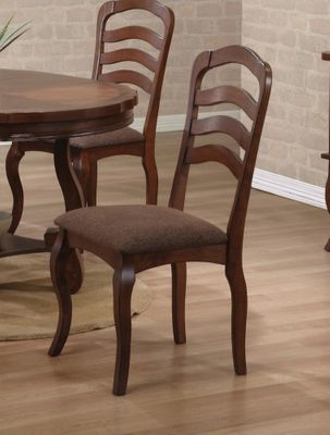 Marcus Dining Chair (Set of 2) in Medium Brown Oak - Coaster - 102142-SET