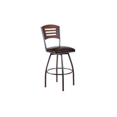 Marion 30" Leather Bar Stool - American Hertiage - AH-130757FL-L17