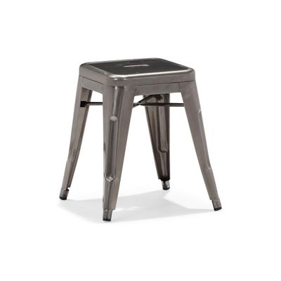 Marius Stool in Gun Metal - Set of 6 - Zuo