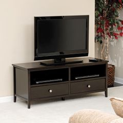 Market Park Entertainment Credenza Black Apricot - Sauder Furniture - 408840