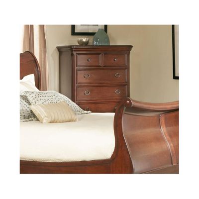 Marseille 6 Drawer Chest Black Cherry - Largo - LARGO-ST-B8610-30