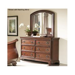 Marseille Dresser Black Cherry - Largo - LARGO-ST-B8610-10