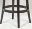 MBS-01 26" Crown Swivel Barstool in Brown Leather / Espresso - Armen Living - LCMBS01SWBABR26