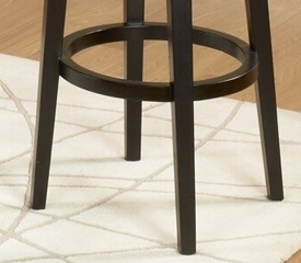 MBS-450 Backless Swivel Barstool in Brown Leather / Espresso - Armen Living - LC450BABC