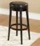 MBS-450 Backless Swivel Barstool in Brown Leather / Espresso - Armen Living - LC450BABC