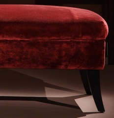 MCH-009 Patterson Chaise in Maroon Chenille - Armen Living - LCMCH009FAMA