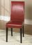 MD-014 Side Chair (Set of 2) in Red Leather - Armen Living - LCMD014SIRE-SET