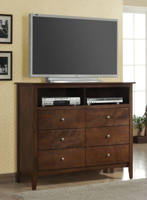 Media Chest - Tamara Media Chest in Walnut - Coaster - 201156