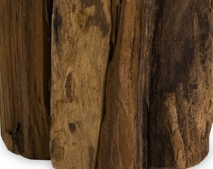 Medium Teakwood Candle - IMAX - 51367