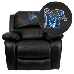 Memphis Tigers Rocker Recliner - MEN-DA3439-91-BK-40003-EMB-GG