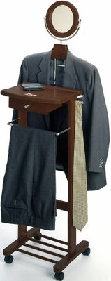 Men's Mirrored Drawer Valet - Winsome Trading - 94155