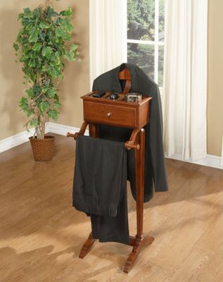 Men's Valet - Marquis Cherry - Powell Furniture - 508-386