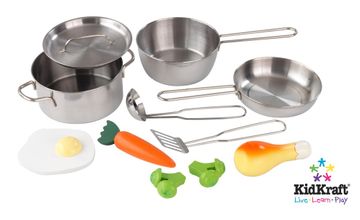 Metal Accessories Set in Silver - KidKraft Furniture - 63186