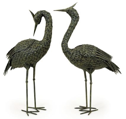 Metal Coastal Birds (Set of 2) - IMAX - 5706-2