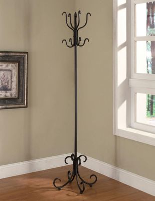 Metal Coat Rack with Curved Feet - 900863