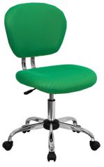 Mid-Back Bright Green Mesh Task Chair - H-2376-F-BRGRN-GG